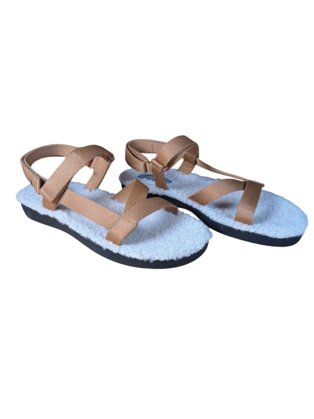 Everlane The ReNew Teddy Sport Sandal Brown Size 11 New in Box